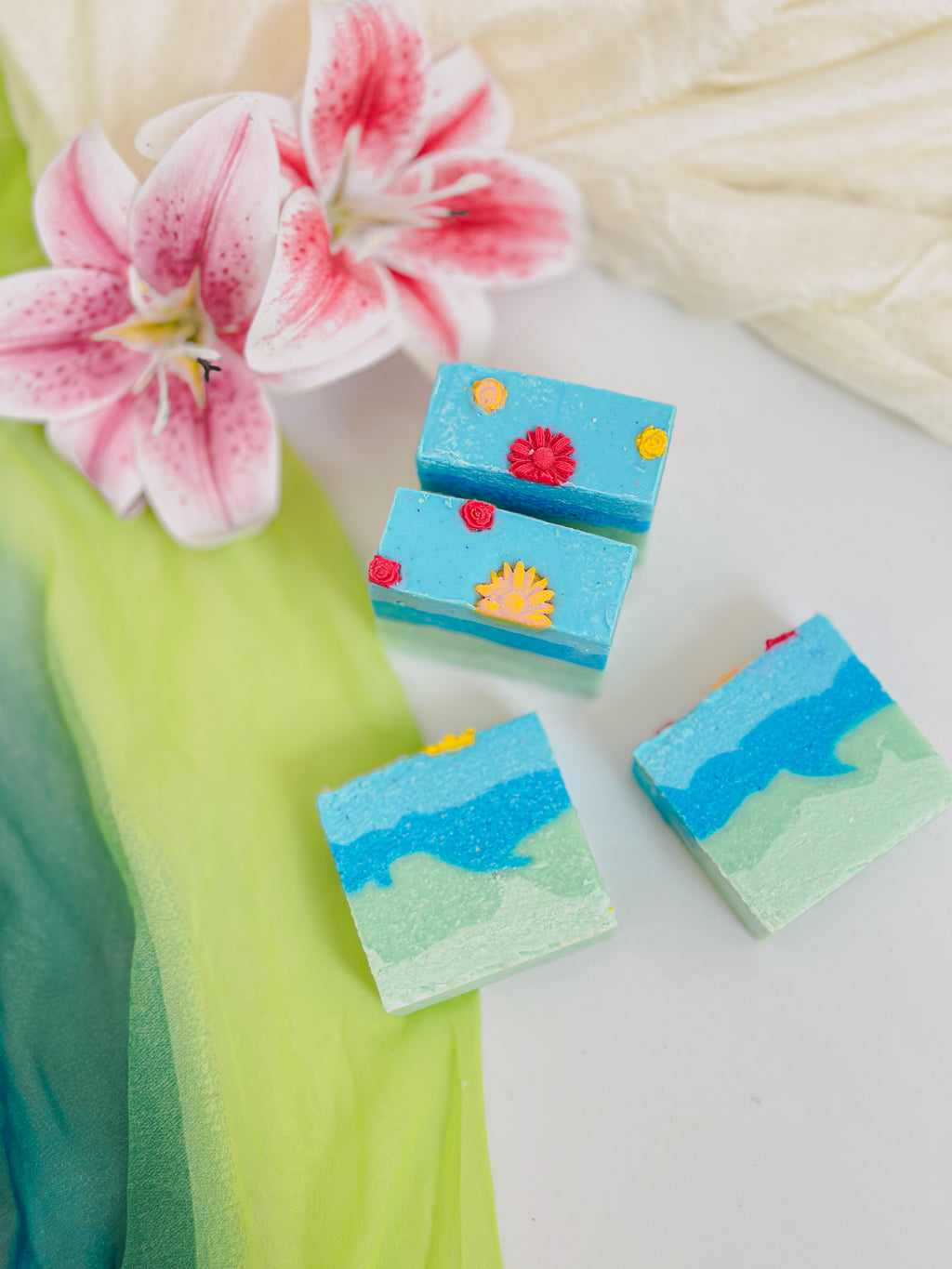 Island Princess (Himalayan pink salt Soap)